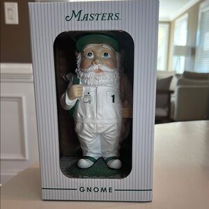 Masters 2025 mini Golf Gnome with Green Hat